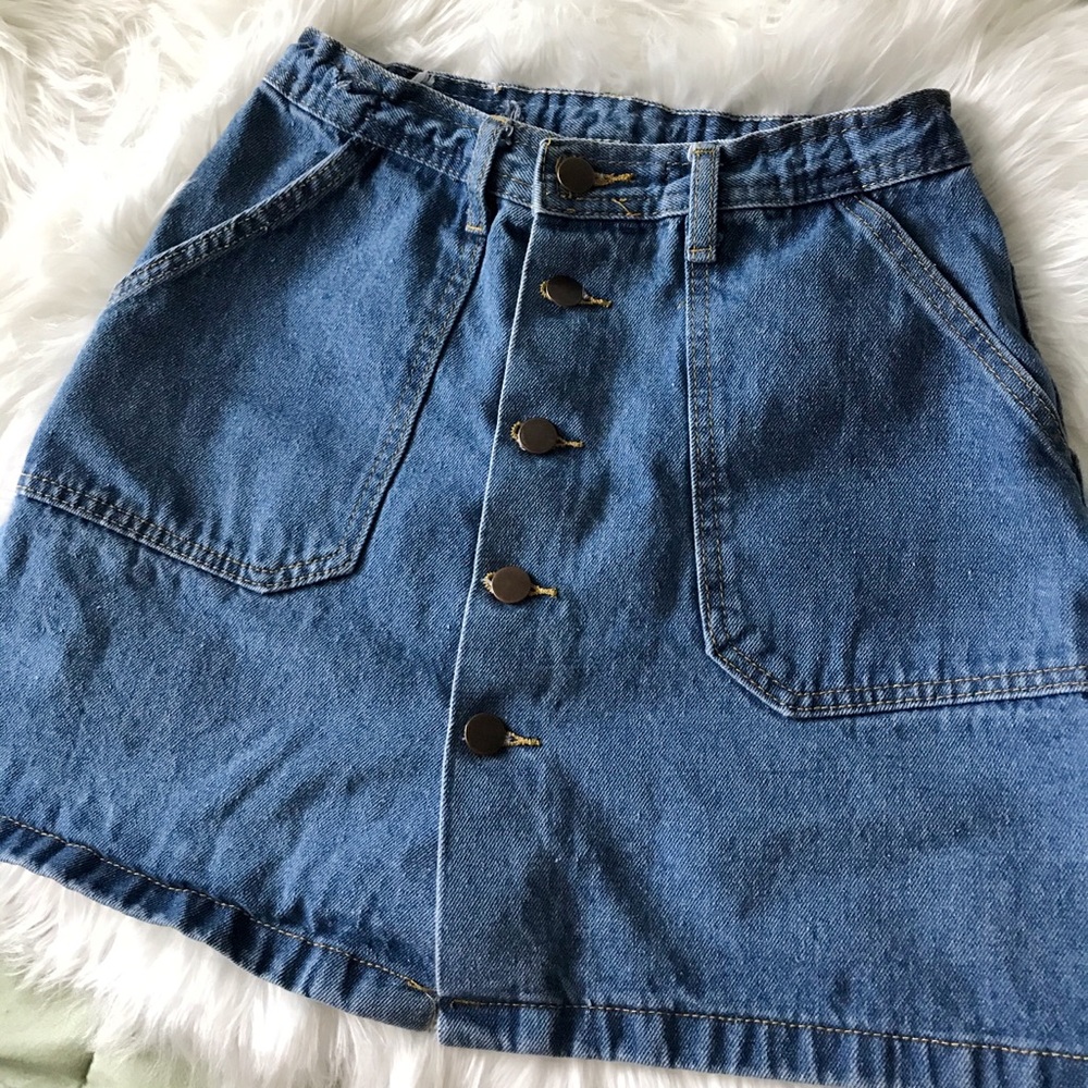 Vintage 90s denim skirt